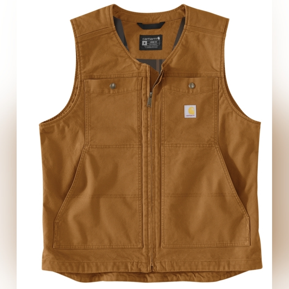 Carhartt Brown Work Vest